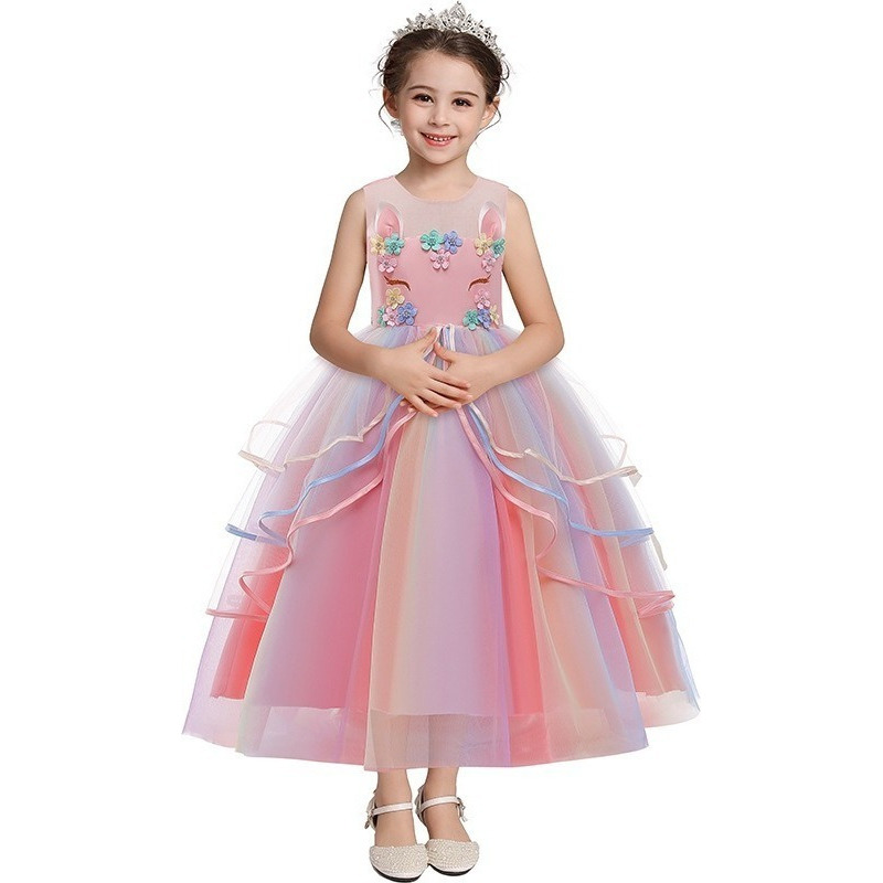 Vestido da Princesa Cinderela Infantil com Led - Festivo Festas