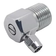 Adaptador Mangueira Filtro 9,5 Mm Com Registro E Saída 90°