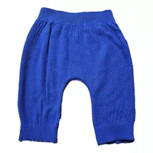 Calça Bebê Em Tricot Trabalhado