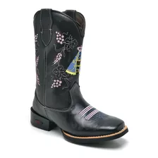 Bota Texana Country Feminina Fé Nossa Senhora Cores 