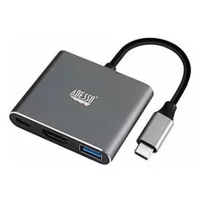 Adesso - Estación De Acoplamiento Multipuerto Usb-c 3 En 1