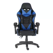 Silla Gamer Profesional Explorer Blue Color Azul