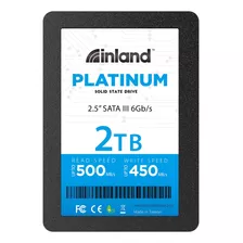 Inland Platinum 2tb Ssd Tlc 3d Nand Sata Iii 6gb/s 2.5 PuLG.