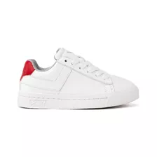 Tenis Pony Top Star Back To School White/red Kids