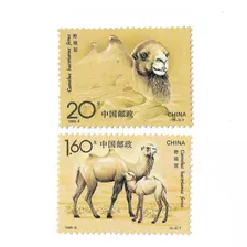 China 1993 Camellos Asia Central Serie Mint Compl 3156/57 