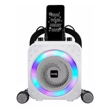 Party Karaoke Machine Bluetooth 10watt Speaker Dos Micr...