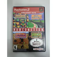 Namco Museum Ps2 Original Completo Com Manual Americano Ntsc