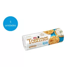 5 Pacotes Biscoito Água Tostines Pacote 200g