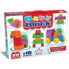 Blocos De Montar Baby Blocks Big Star (355)