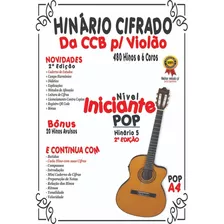 2 Hinários Cifrado Da Ccb Ed 5 Violão/iniciante /a4/color