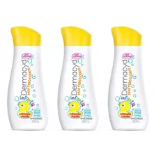 Kit C/03 Dermacyd Sabonete Líquido Infantil 200ml