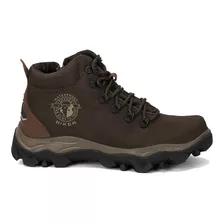 Botas Hombre Brahma Rq3286 Cafe