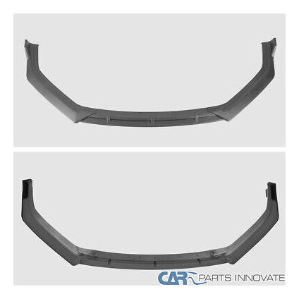 Fits 18-19 Hyundai Sonata Matte Black Front Bumper Lip S Ttx Foto 7