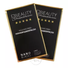 20 Lâminas Agulhas 18u Lovbeauty 0.15mm Flex Microblading 