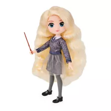 Boneca Luna Lovegood Do Harry Potter 20 Cm Com Varinha Sunny