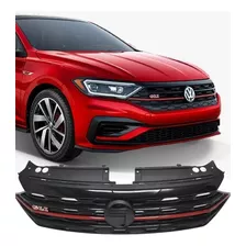 Parrilla Jetta Mk7 2019 A 2022 De Panal Con Logos