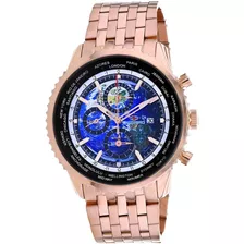 Reloj Hombre Seapro Sp7321 Cuarzo Pulso Oro Rosa Just Watche
