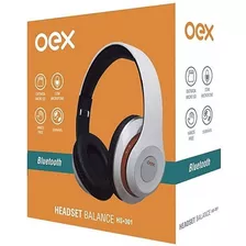 Fone De Ouvido Bluetooth Oex Hs301 Balance Branco