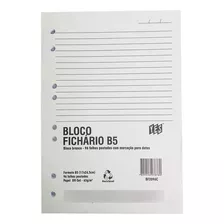 Bloco Para Fichário Yes B5 College C/ 96 Folhas Pautadas