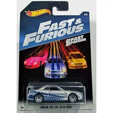 Hot Wheels 2017 Rápido Y Furioso Nissan Skyline Gt-r R34 Pla