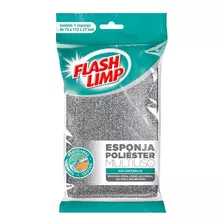 Esponja Multiuso Poliester Flashlimp