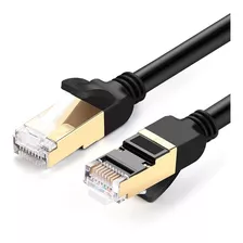 Cable Red Ethernet 1 Mt Rj54 Cat7 F/ftp Alta Calidad 10gbps