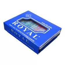 Juego Cartas Naipe De Carton 2 Mazos Rojo Y Azul