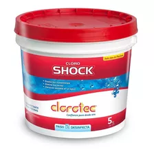 Granulado Shock Cloro Disolucion Instantanea 5 Kg Clorotec