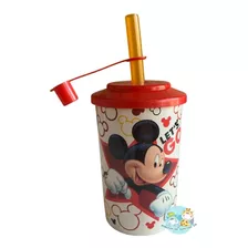 Vaso Infantil Chico Con Sorbete Mickey Mouse Disney
