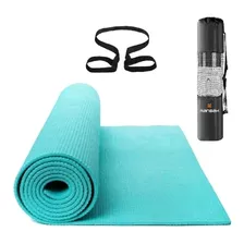 Colchoneta Mat Yoga Caucho Nbr 10mm Ranbak 732 Bolso+correa