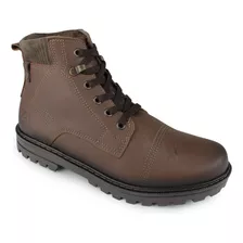 Bota Sapato Masculino Pegada Em Couro 181554