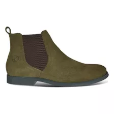 Bota Chelsea Boots Toda Preta Escrete Carteira Brinde