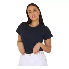 Camiseta Baby Look Feminina Para Uniforme Diversas Cores.