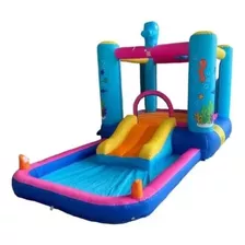 Inflable Ácuatico Cubo Acuático Alberca Inflable Brincolin