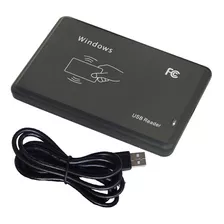 Leitor Cartão Tag Rfid 125 Khz Usb Plug And Play