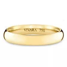 Aliança Vivara Clássica Aro 11 Ouro 18k Peso 5g. Just You