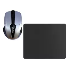 Kit Mouse Inalambrico Usb + Pad - Combo Pc Notebook