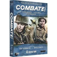Box Dvd: Combate 5ª Temporada Volume 1 - Original Lacrado