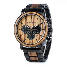 Reloj De Madera Bobo Bird P09-1 Extensible Cronógrafo