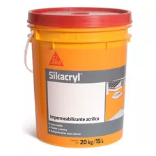 Sikacryl Membrana Liquida Sika 20 Kilos Colores