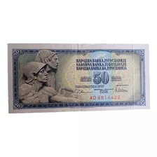 Billete Nuevo 50 Dinara - Yugoslavia 1978