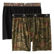 Paquete De 2 Boxer Talla Small Para Hombre Mossy Oak