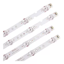 Kit Barra De Led Tcl 55p65us 55hr330m07b2 55p65 Novo 