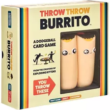 Throw Throw Burrito Juego De Mesa De Cartas Y Lanzar Familia