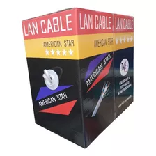 Rollo De Cable Utp Cat6 4 Pares Lan Cable Cca 305mtrs 