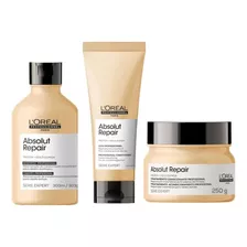 Loreal Absolut Repair Kit 3 Produtos Sh+ Cond+ Máscara 250ml