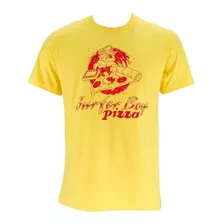 Camiseta Quiksilver Stranger Things Surfer Boy Amarela - Mas