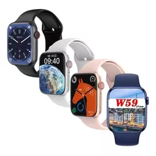 Relógio Smartwatch 2023 W59 Pro Series 9 Caixa 47mm Cor Da Caixa Azul-marinho