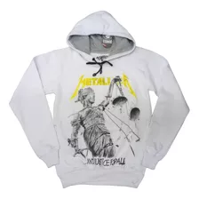 Moletom Metallica Blusa De Frio De Rock Justice For All