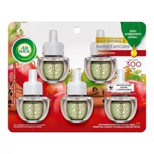 Repuesto Para Aromatizante Air Wick Aroma Manzana Canela 5 Repuestos De 20ml